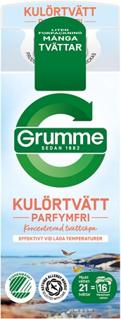 Grumme Flytande Kulörtvätt Sensitive 8x750ml